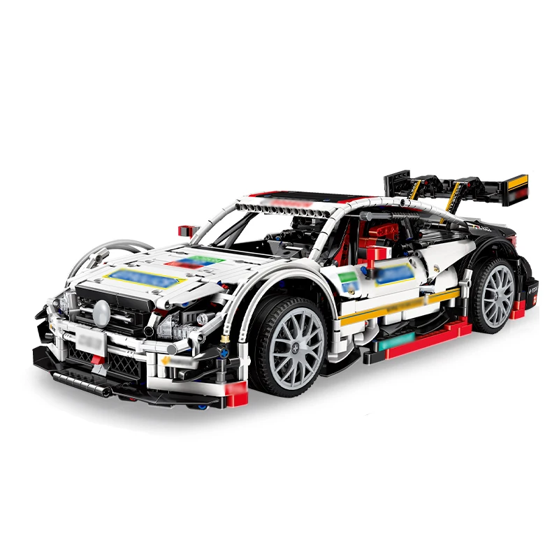 13075 1:8 模具特大号积木赛车汽车模型工艺系列积木玩具礼品