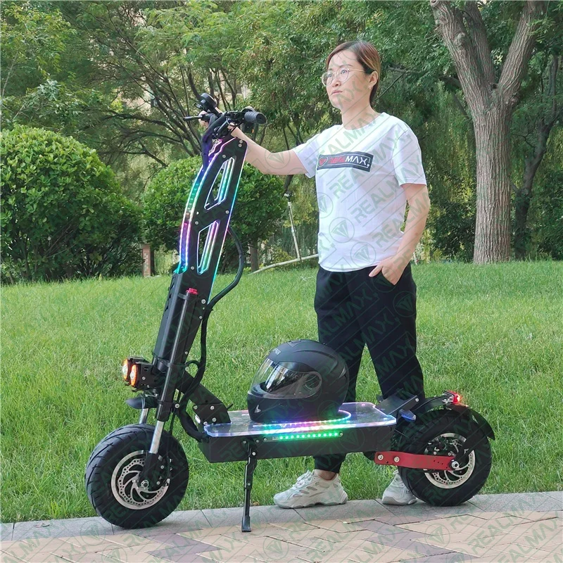 

Warehouse European New Design 8000W 60V 90KM electric scooter with Alarm, Customized