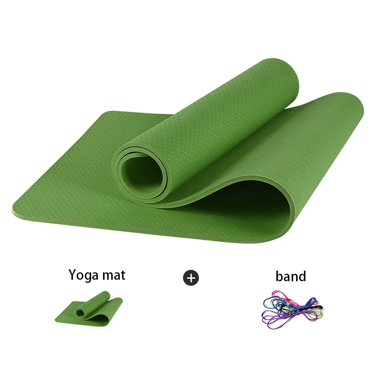 

Tking High quality custom image printed Eco Friendly TPE yoga mat, Customized color