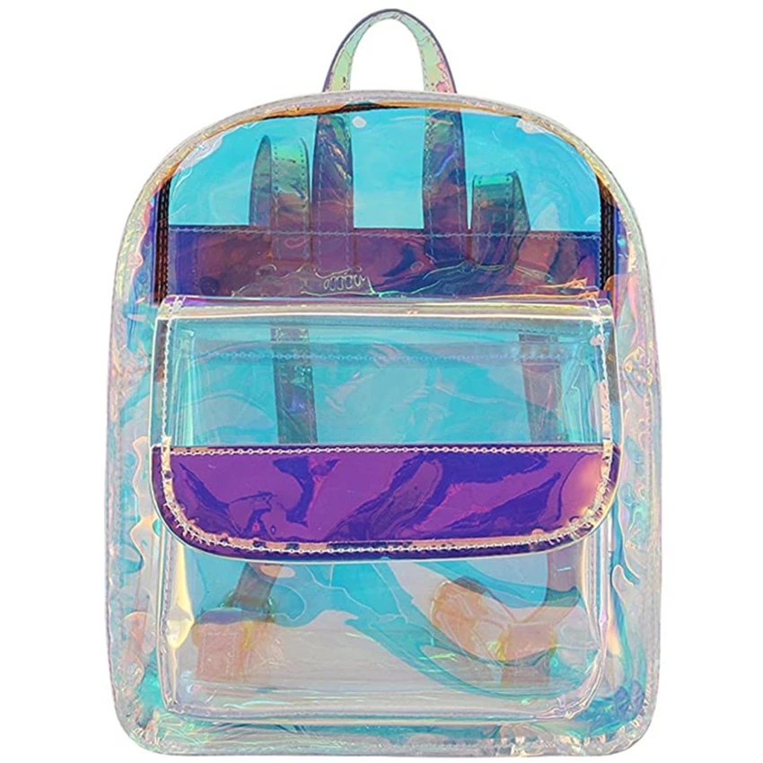 

Shiny Hologram Holographic Transparent Shoulder Bag