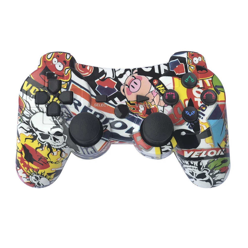 

Wholesale hot Selling Wireless Game Controller Gamepad Joystick For PS3, Colorful