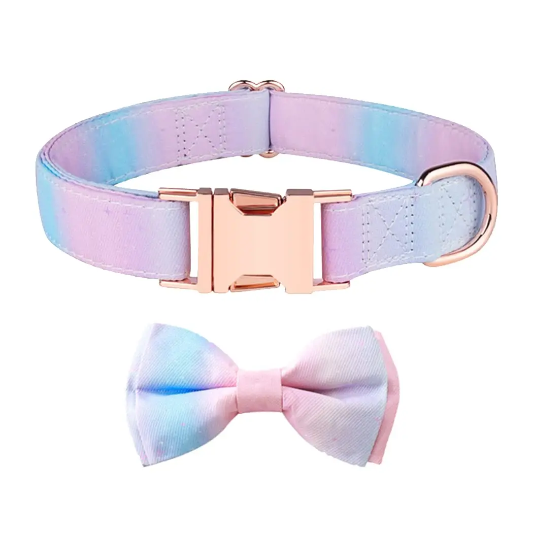 

Dog Collar For Girl Pet With Cute Flower And Bow For Puppy And Large Dog Collar Fancy Designer Dog Accessories Luxury Collar, Pink,green,blue,light blue,multicolour