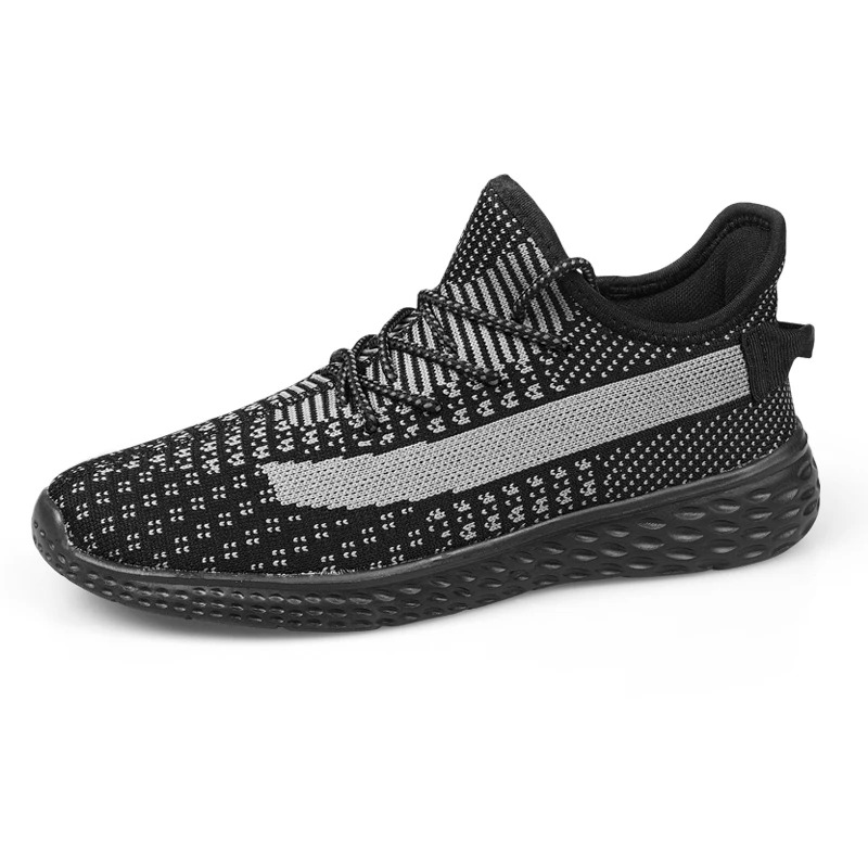 

The manufacturer directly provides cross-border large men's 48 flying woven mesh breathable light running leisure sports shoes