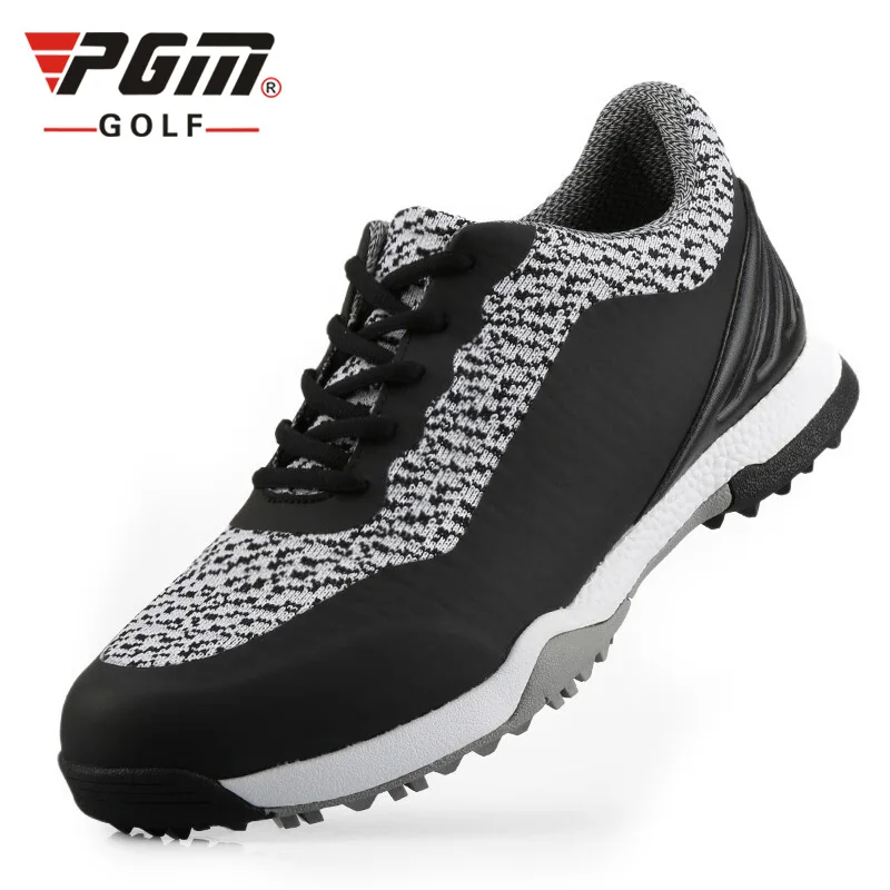 

PGM Men Waterproof Golf Shoes Mo eyes series, Black