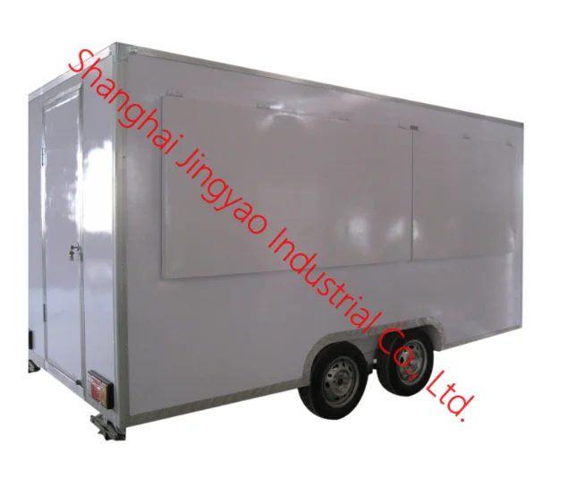 Concession Trailer Mobile Kitchen Hot Dog Cart/ Coffee Cart Fruit