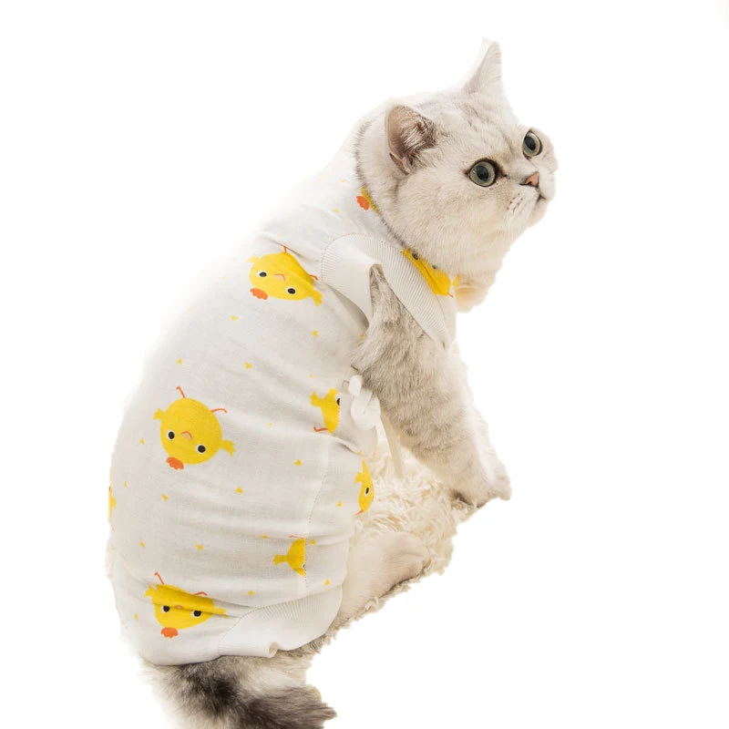 

Pet Supplies Cat Clothes Spring Summer Anti-licking Sterilization Recovery Weaning Suit Cat Surgical Clothes, Customized color
