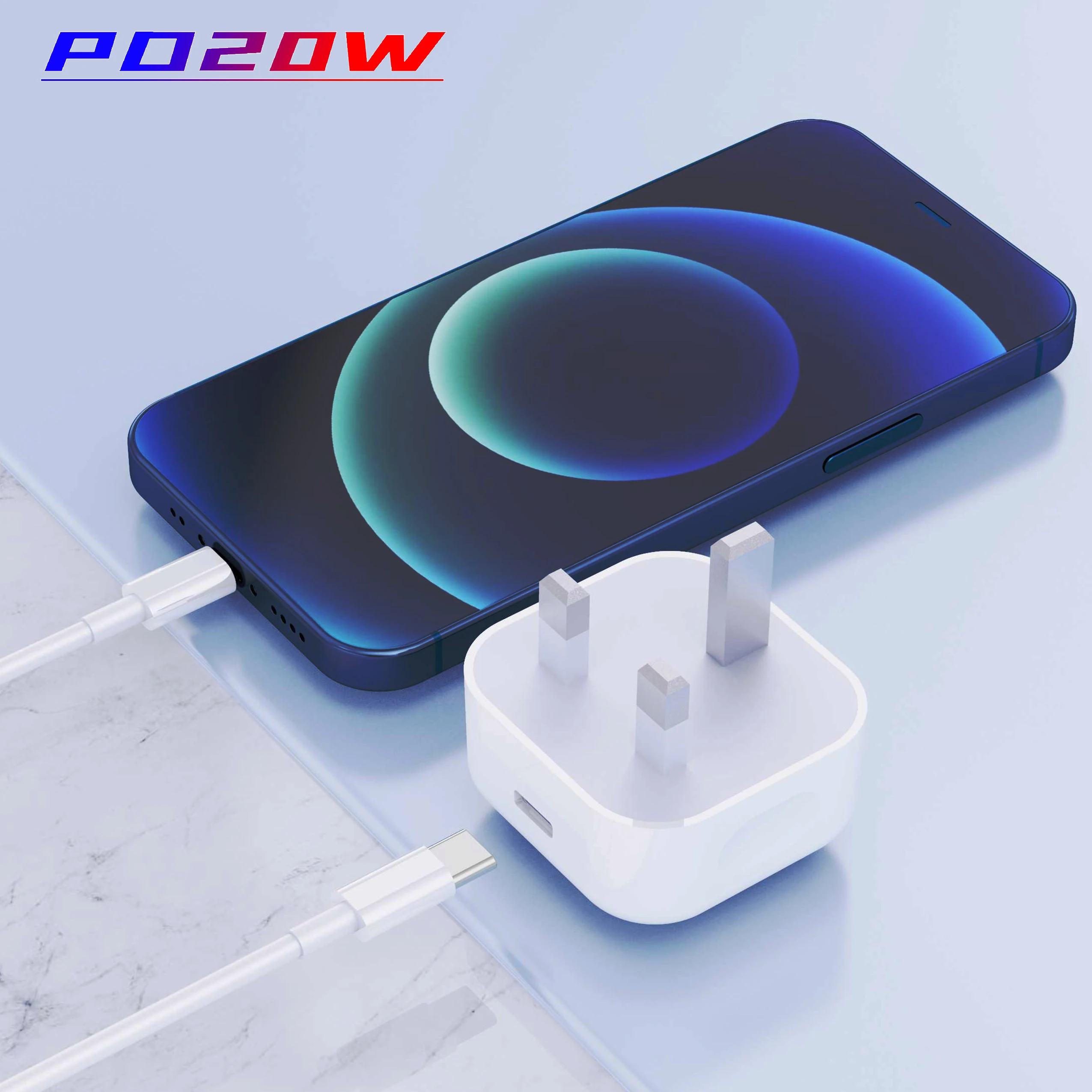 

20W Mag safe Charger UK 20 Watts USB C Charger UK Port 3Pin Fast Charging