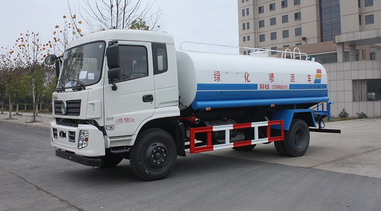 
Dongfeng 4x2 Diesel Type 10000 Liters Stainless Steel Water Tank Truck 