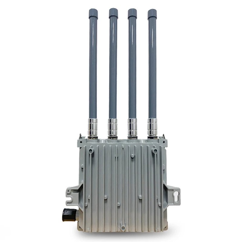 

Solid Dual Band Gigabit WiFi6 Openwrt Rj45 Wireless WiFi6 Mesh WiFi Router Outdoor 4 External Fiberglass Antennas