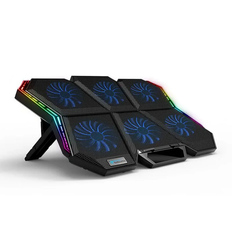 

12 modes RGB laptop cooling pad LED screen gaming laptop cooler pc accessories notebook stand