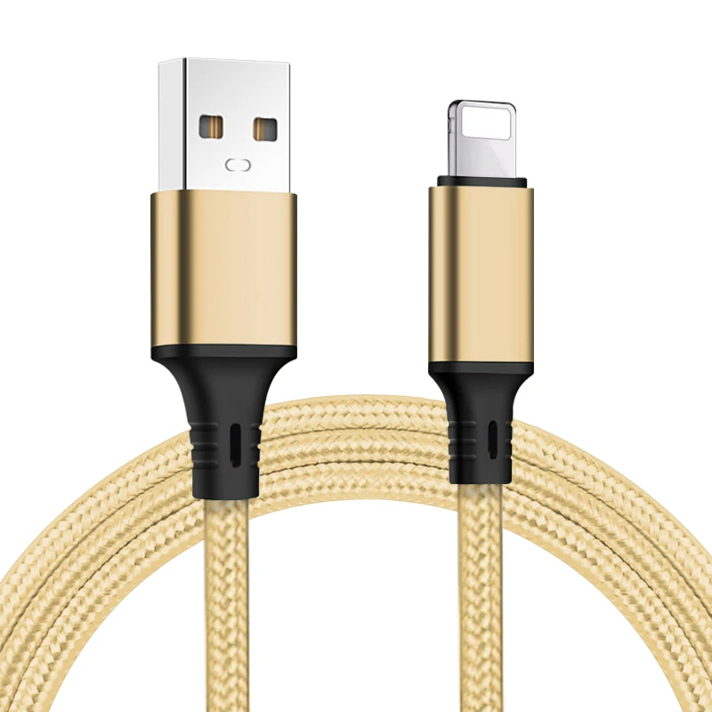 

Customized High Quality Nylon Braided Fast Charging Micro Usb Data Cables For Mobile Phone, Custom