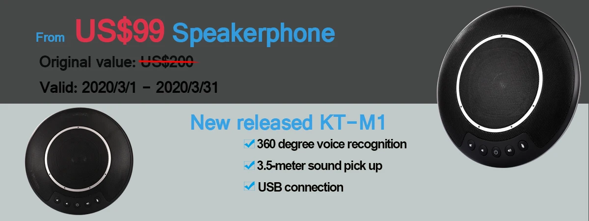High Quality KATO mini usb speakers for video conference - ANKUX.COM