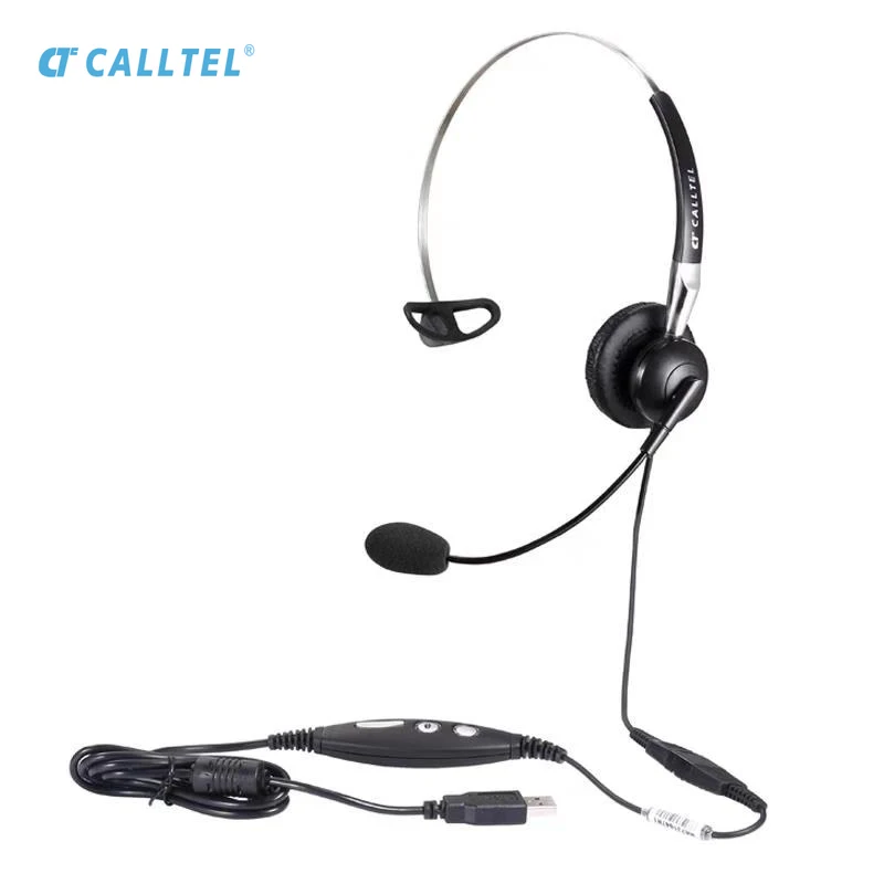 
Factory Direct Monaural Call Center Headphones Headband Headphones High Quality Headset Headphone With Wideband USB business  (62249431993)