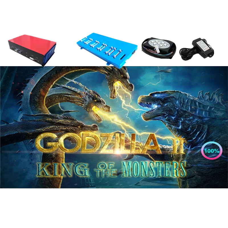

High profit Godzilla 2 fish table machine gambling video game software boards for sale