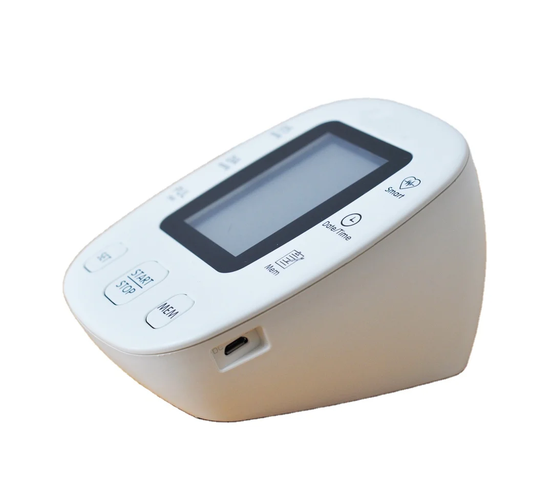 
Top Quality tensiometro voice function Electronic Cuff Monitor home Arm Blood Pressure Monitor 