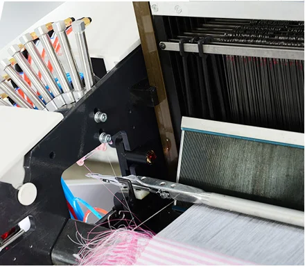 Automatic High Speed Motor Fabric Sample Weaving Machine Rapier Loom ...