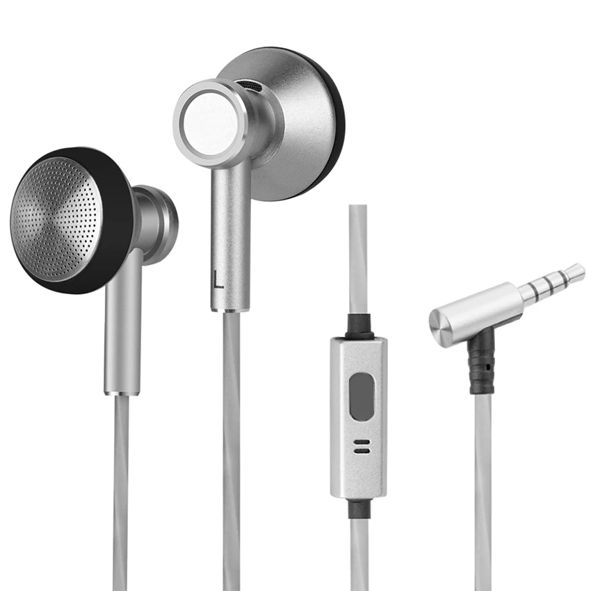 

A6 classic open ear headset wired metal magnet earbuds deep bass stereo earplug waterproof running headphones with 3.5 mm plug
