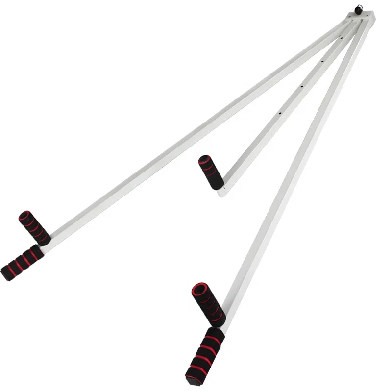 

Wellshow Sport High Quality Fitness Body Building Leg Splitter Leg Stretching Machine For Wholesale, Black and white
