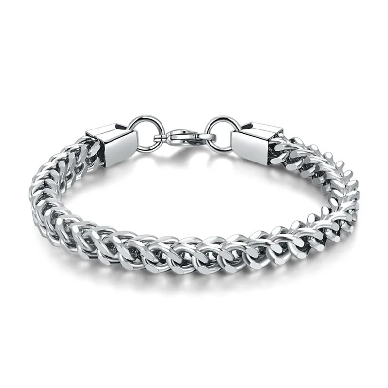 

Charare stainless steel link chain thick bracelet for men, Picture