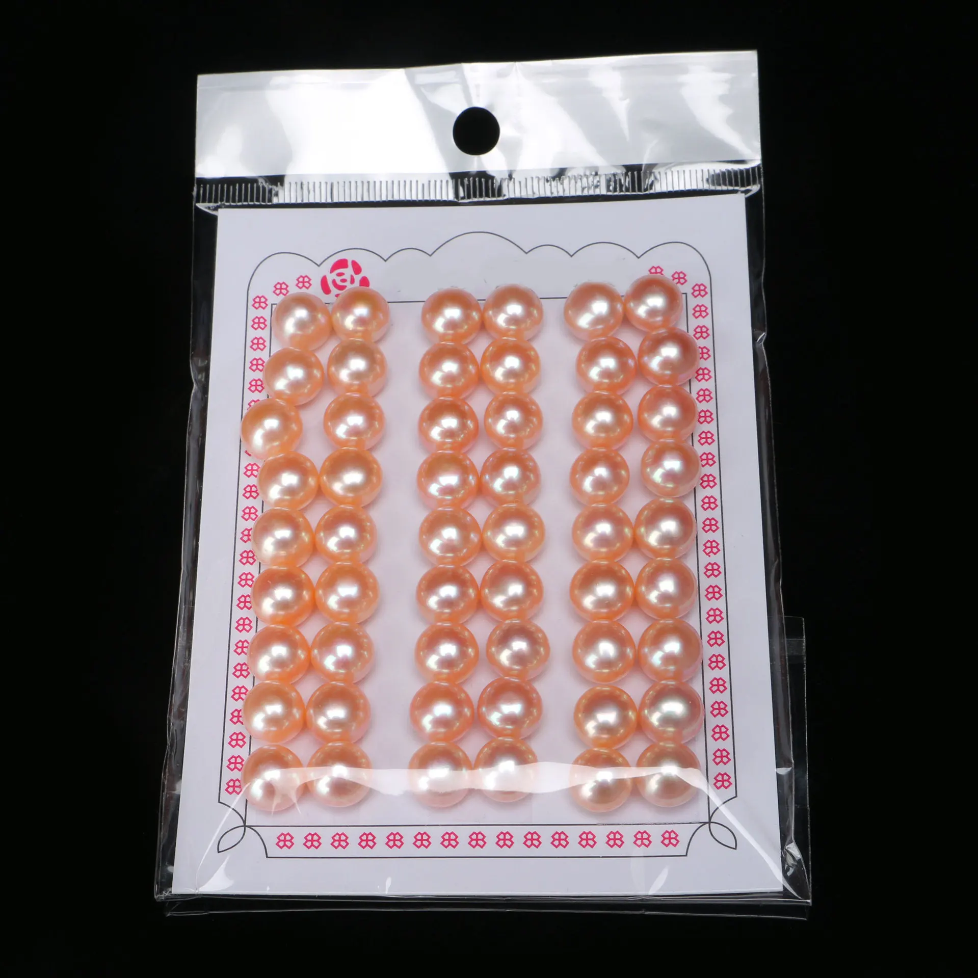 
Freshwater High Luster Near Clean Face Button Shape Pearl With Cheap Price 