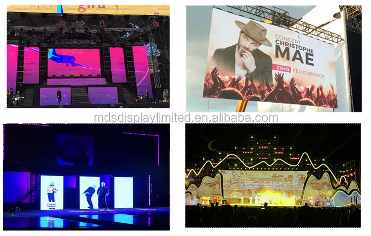smd black led module high resolution p4.81 outdoor led screen
