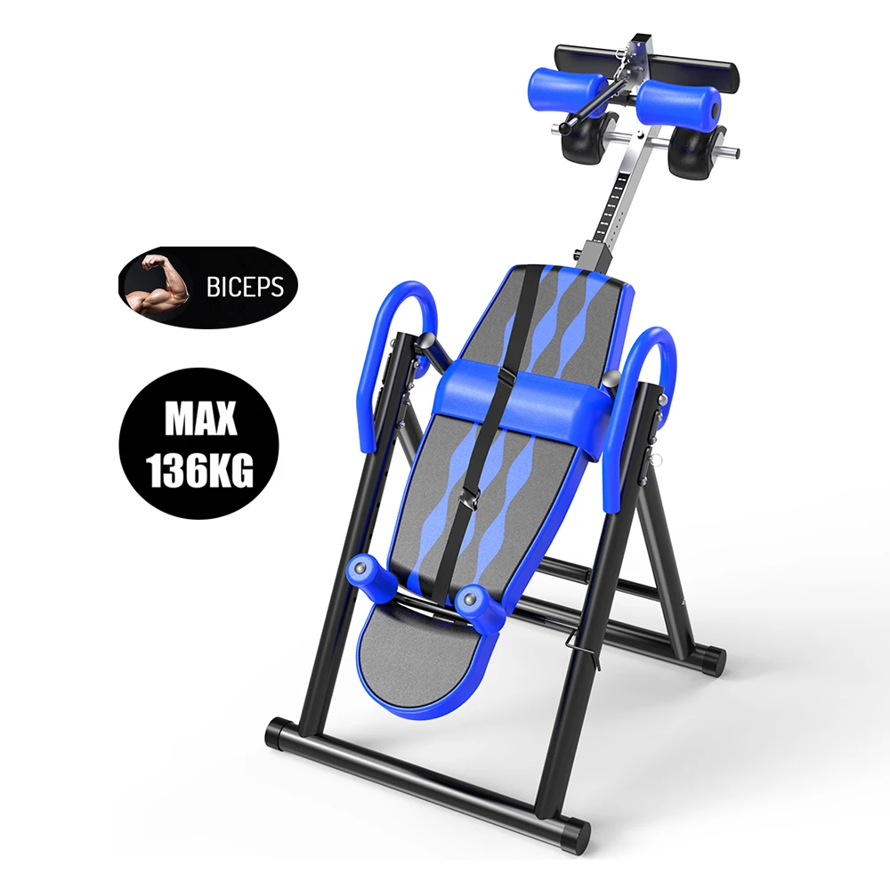 

MAX136kg Multifunctional Folding Inversion Table Back Stretching Machine