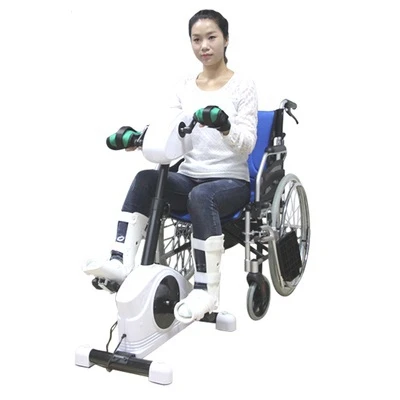 

Home Meiking Professional Health recovery pedal exerciser arms and legs mini exerciser Motorized exercise bike for disabled