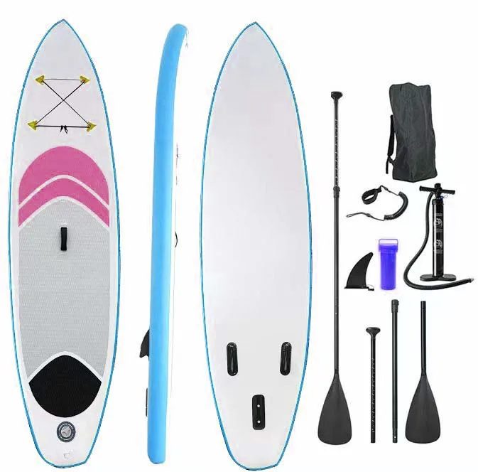 

China Innovative Products ISUP Inflatable Stand Up Paddle Boards SUP Board Pink with Accessories, Customized color