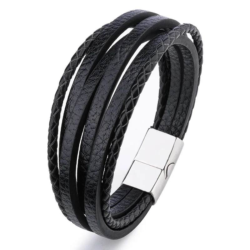 

New products on the market men's bracelet retro magnetic clasp bracelet Jewelry spot wholesale