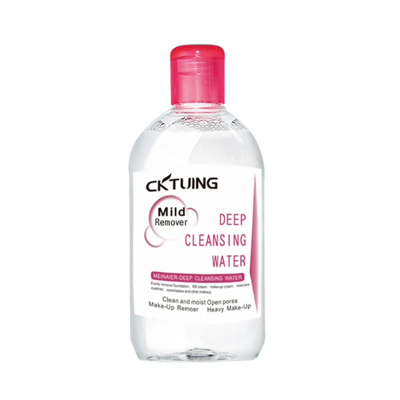 

CKTUING 500ml 250ml Private Label Micellar Water Makeup Remover For Face