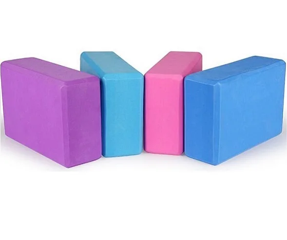 

TKing Amazon Hot Selling Non-Slip Custom Print Private Label Natural EVA Recycled Foam Yoga Block, Purple / pink / blue / black / orange / green (optional)