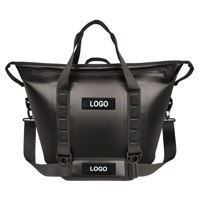 

Wholesale high frequency Soft Cooler welded 24 30 Can Leak-proof zipper TPU Closed-Cell foam Cooler for BBQ, Camping, Picnic, Custom color tpu soft cooler bag