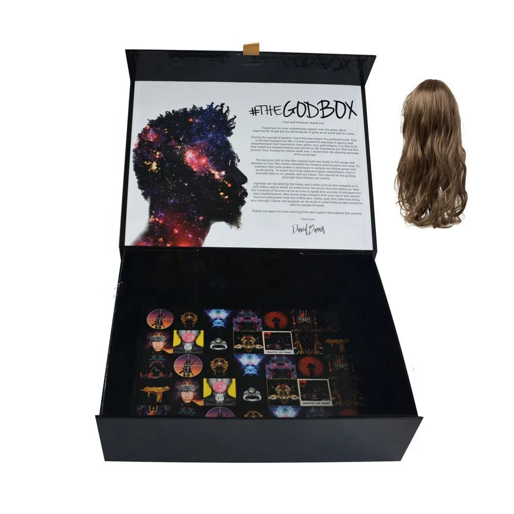 Luxury custom box for hair packaging