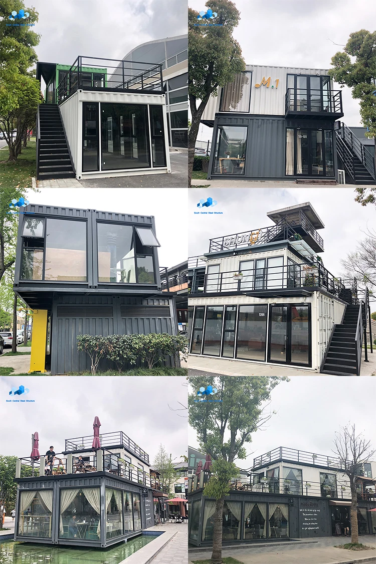Module Shipping Container Shed Luxury Module Prefabricated Shed Homes - EPS Board Construction