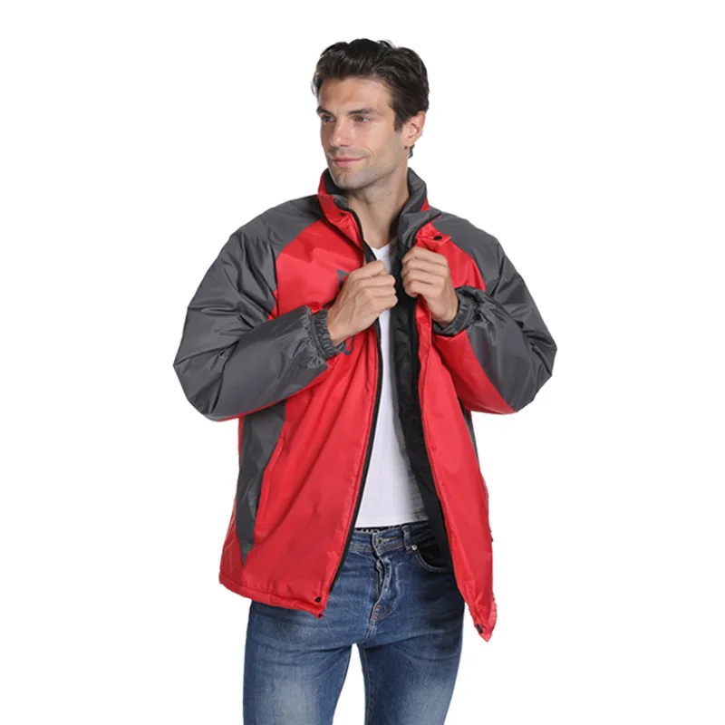 

Sell Well New Type Modern Red/Blue Wear-resistant Jogging Warm Sportswear Jacket, Customized color