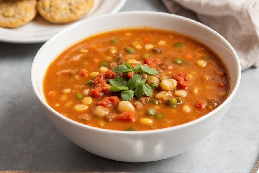 Soup and beans