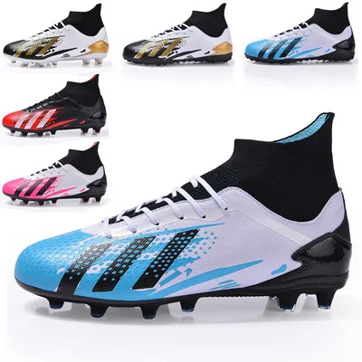 

Classic stylish Predator Mutator 20+ lightweight, breathable mesh high top soccer shoes, As picture