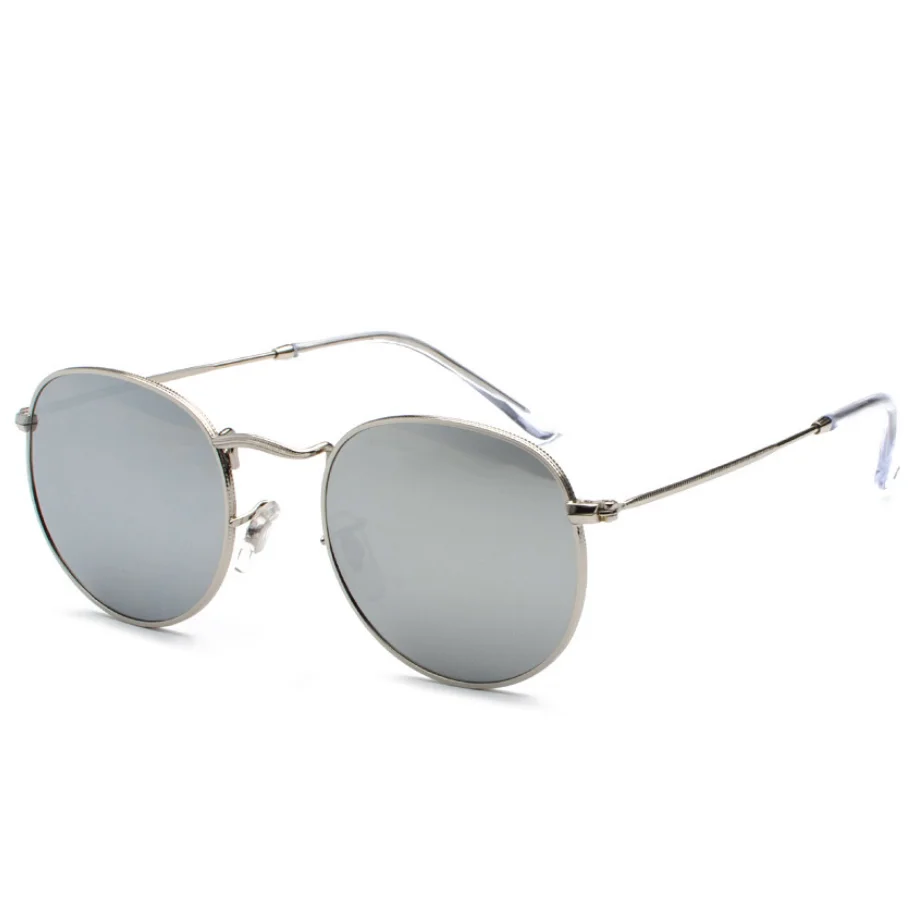 Retro Steampunk Women Sunglasses Autumn Decoration Men Metal Frame Clear Lens Goggle Tinted Glasses 3447