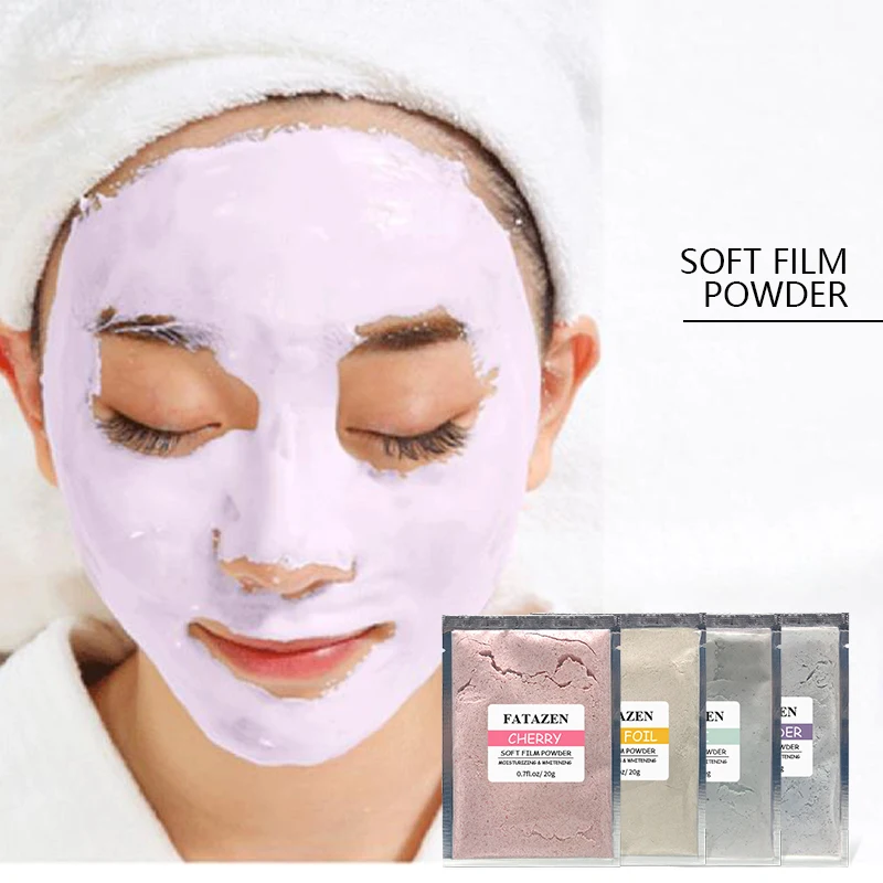 

FATAZEN Spirulina Face Mask Anti-aging Calm Customize Logo Anti Acne Repair Hydrates Skin Spirulina Powder Soft Film Powder Mask