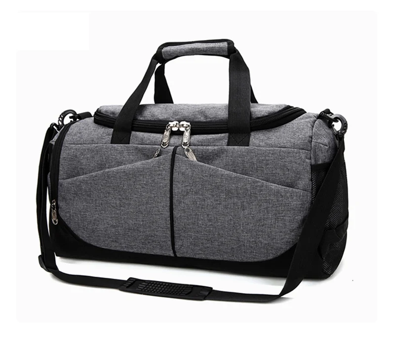 

Large capacity luggage bag men's and women's sports one-shoulder bag folding hand custom, 4 colors