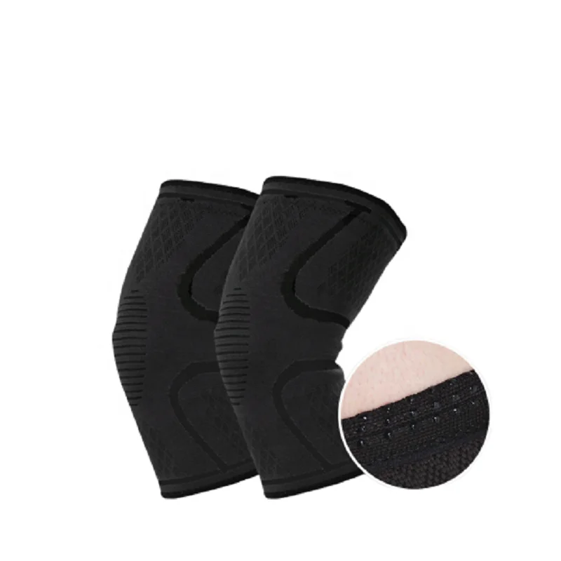 

Wholesale Non Slip Sports Knee Pads Compression Sleeve Knee Supporter Joint, Black