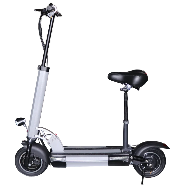 48V 26A Lithium Battery Electric Scooter 500W Folding Electric Scooters with Seat