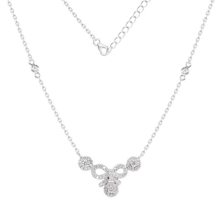 

Custom women silver jewelry 925 sterling silver pendant necklace dainty necklace