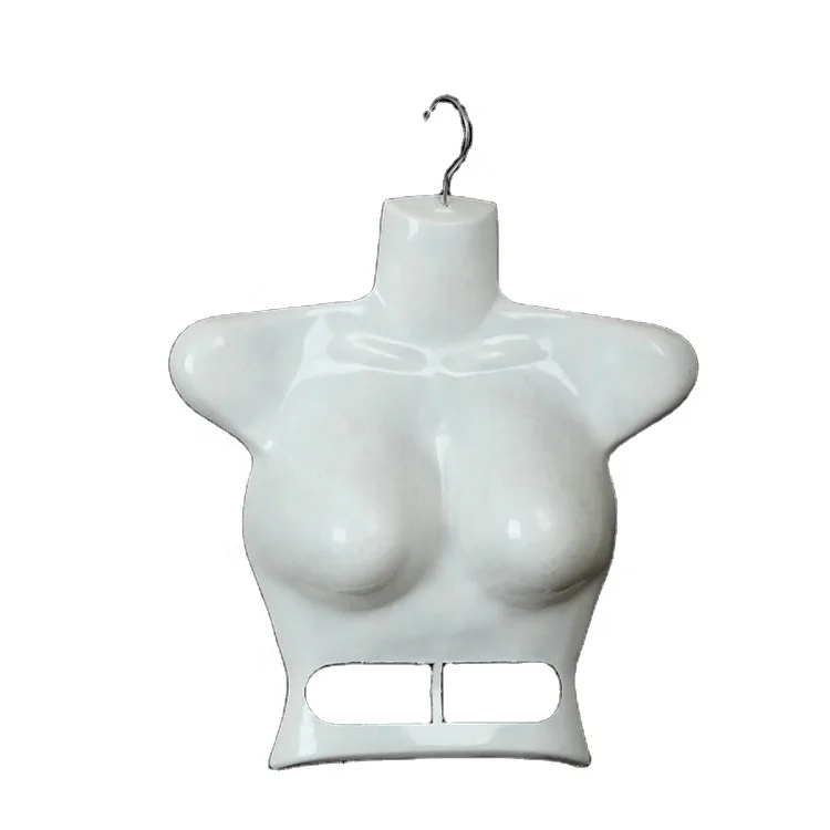

Human body half body swimsuit mannequin piece model prop clothing display rack plastic mannequin, As picture