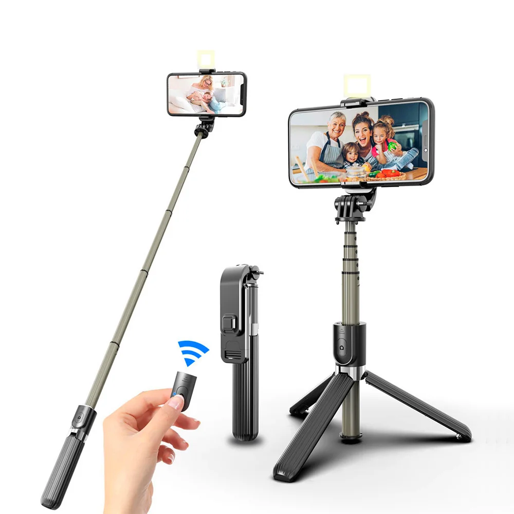 

Manufacturer New Fill Light Tripod Selfie Stick Beauty Live Streaming Light Mobile Phone Bracket, Black white