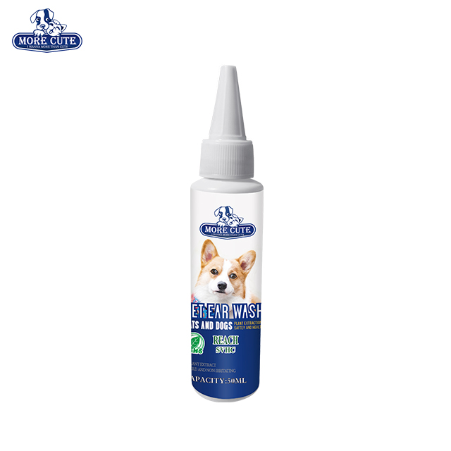 

Morecute Pet Natural Ear Wash Pet Ear Cleaning Safe Ear Wash Drops