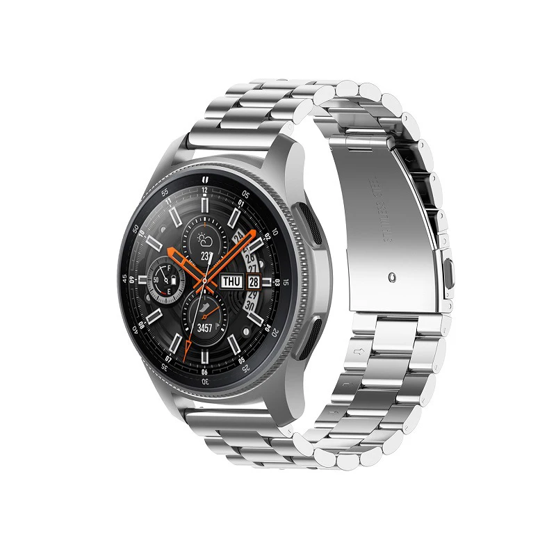 

3 Bead Smart Watch Replacement Stainless Steel Band Strap for Garmin Fenix 5x / 5x plus / 6x pro