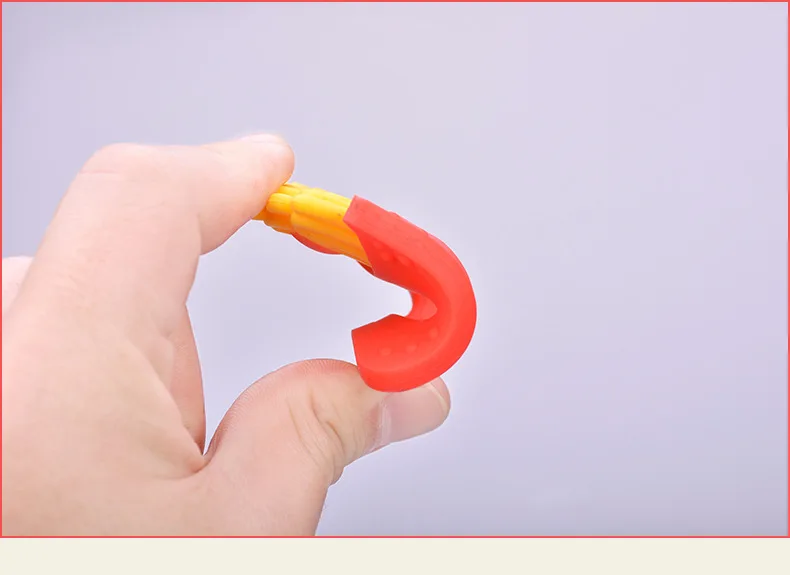 silicone fruit shape teether