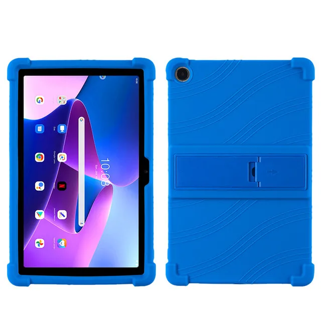 

For Lenovo Tab M10 Plus 3rd Generation Tablet 10.6 Inch Case Stand Soft Silicon Cover Case For Lenovo Tab 10.6 TB-125FU Case