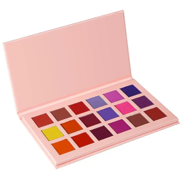

18 colors eyeshadow palette with your custom logo, 15 colors